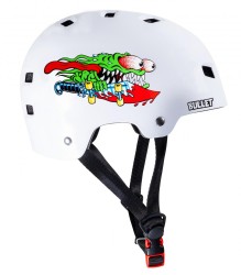 Acheter Casque Bullet x Santa Cruz Helmet Slasher Junior Blanc