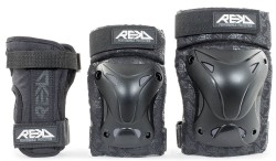 Acheter Pack de Protections REKD Recreational Genoux/Coudes/Poignets Black