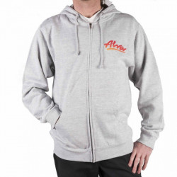 Acheter Hoodie Alva OG Zip Up Gris