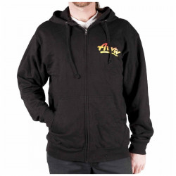 Acheter Hoodie Alva OG Zip Up Noir