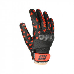 Acheter Gants de slide Bam Bam Leather Noir/Rouge