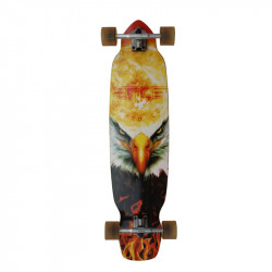 Acheter Longboard Gravity Carve Burning Eagle 39"