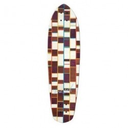 Acheter Deck Longboard Koastal Meat Loaf Deluxe 9'' Brown/White