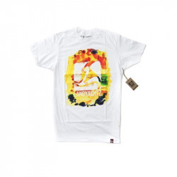 Acheter T-shirt Landyachtz Watercolor Square Blanc - S