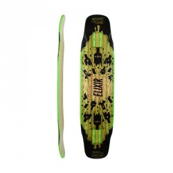 Acheter Deck Longboard Moonshine Elixir 9.5" Noir/Vert