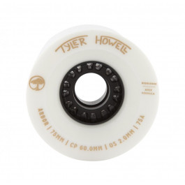 Roues Arbor Highlands Tyler Howell 75mm 75A Blanc
