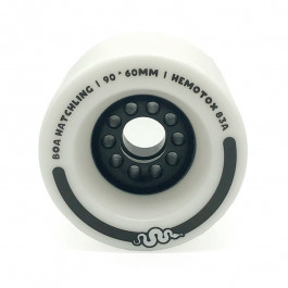 Roues Boa Hatchling 90mm 74a Blanc