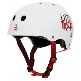 Casque Triple 8 Little Tricky Junior blanc