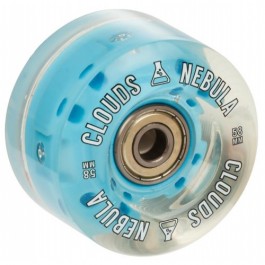 Roues Clouds Urethane Nebula Bleues 58mm 82a