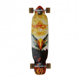 Longboard Gravity Carve Burning Eagle 39