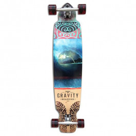 Longboard Gravity Drop Kick Rainbow Barrel 43