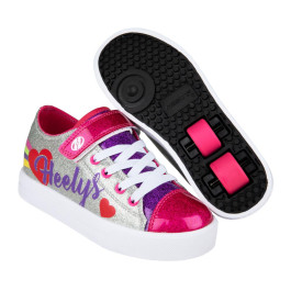 Heelys Snazzy Rainbow Heart Silver