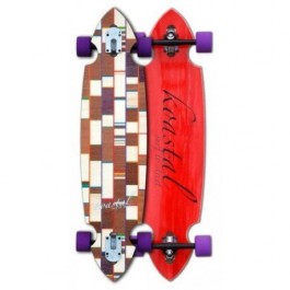 Deck Koastal Deluxe Drop 9'' Wood/White/Purple