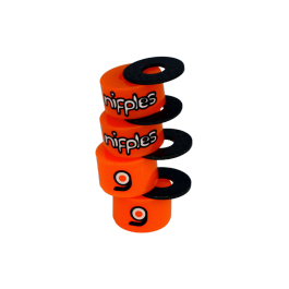 Bushings Loaded Nipples Orange 85a soft x2