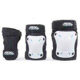 Pack de Protections REKD Recreational Genoux/Coudes/Poignets White