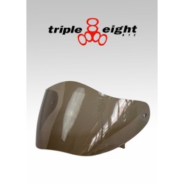 Visière de remplacement teintée pour casque Triple 8 Racer