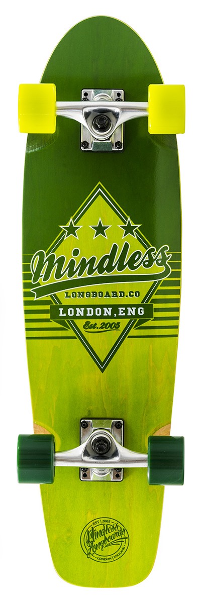 28 Inch Cruiser Complete Mindless Green-Green Daily Grande II 