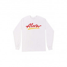 T-Shirt Alva OG Logo Manches Longues Blanc