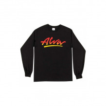 T-Shirt Alva OG Logo Manches Longues Noir