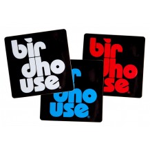 Stickers Birdhouse Noir