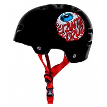 Bullet x Santa Cruz Helmet Eyeball Noir Junior