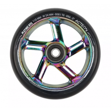 Roue Ethic DTC Acteon 110mm 88A Noir/Oil Slick 