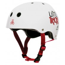 Casque Triple 8 Little Tricky Junior blanc