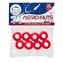 Ecrous d'essieu Astro-nuts rouges X8