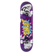 Skate Enuff POW 7.25"x29.5" Purple/White