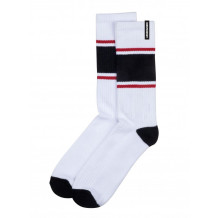 Chaussettes Independent Blockade White