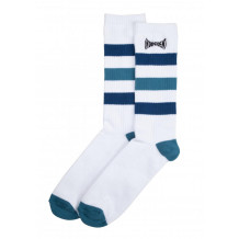 Chaussettes Independent Span Stripe White