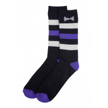Chaussettes Independent Span Stripe Black