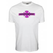 T-shirt Independent O.G.B.C Streak White