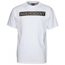 T-shirt Independent BC Ribbon White