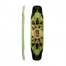 Deck Longboard Moonshine Elixir 9.5" Noir/Vert