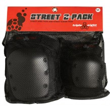 Pack de Protections Triple 8 Street 2 genoux et coudes 