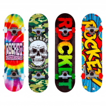 Skateboard Rocket Motifs