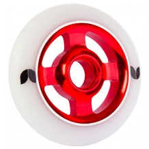 Roue Blazer Stormer 100mm 4 spokes alu white/red pas cher