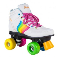 Roller Quad Rookie Forever Rainbow white