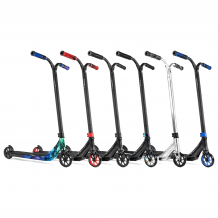 Hikole Trottinette Freestyle Pro Enfant, Rotation à 360 Degré, Résistante  aux Acrobaties et Sauts, 79cm de Hauteur, 100kg de Charge, 5 Ans ou Plus 61  x 12 x 52 cm Noir/Garçon en