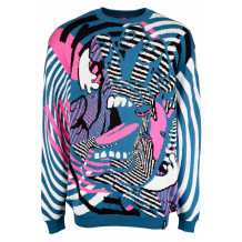 Sweatshirt Santa Cruz Strange Hand Knitted