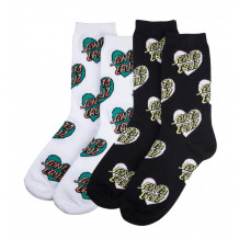 Chaussettes Santa Cruz Multi Heart Dot