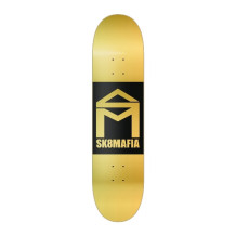 Deck Sk8Mafia 8" House logo Gold Foil DoubleDip