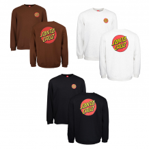Sweatshirt Santa Cruz Classic Dot Chest