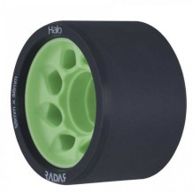 Roues Radar Halo 59mm/95a noires/verte X4