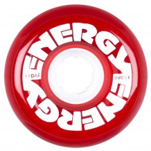 Roues Radar Energy 65mm 78a Clear Red