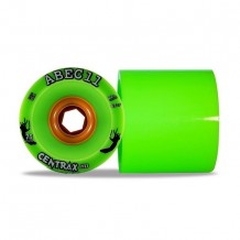 Set de roues Abec11 Centrax HD 75mm vert