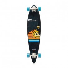 Longboard Arbor Fish Artist Series Draplin 37" Black/Blue