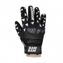 Gants de slide Bam Bam Leather Noir