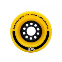 Roues Boa Hatchling 90mm 76a Jaune